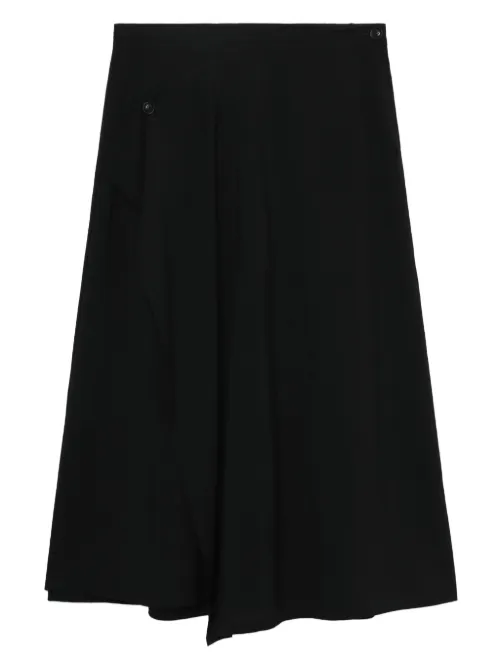Jupe mi-longue à design asymétrique - Y's - Modalova