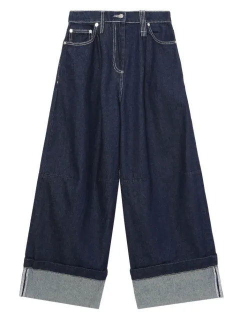 Simone Rocha cotton wide jeans