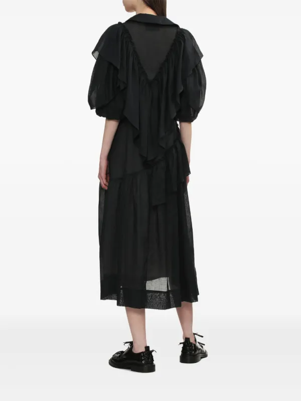 [Simone Rocha] 25SS - 在庫処分価格 Cotton 半袖 (XS size) Simone Rocha(シモーン ロシャ) 2025SS カーゴフラッグポケット