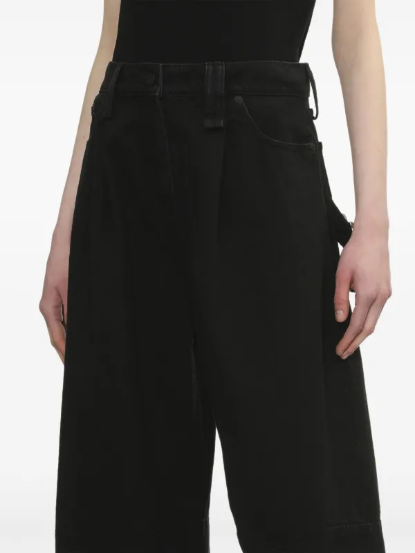 Simone Rocha wide-leg Jeans | Black | FARFETCH