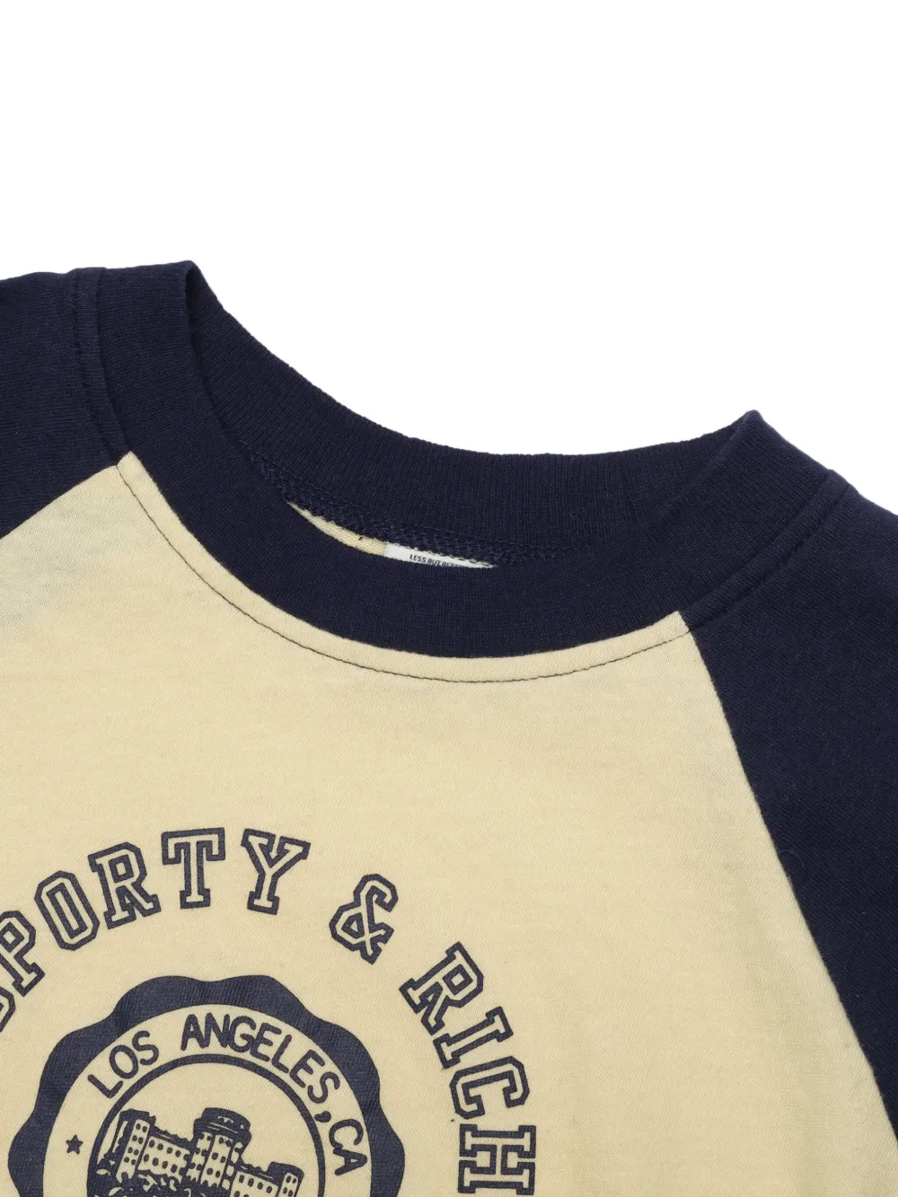 SPORTY & RICH KIDS California Emblem T-shirt Beige