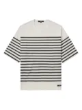 Comme des Garçons Homme striped T-shirt - White