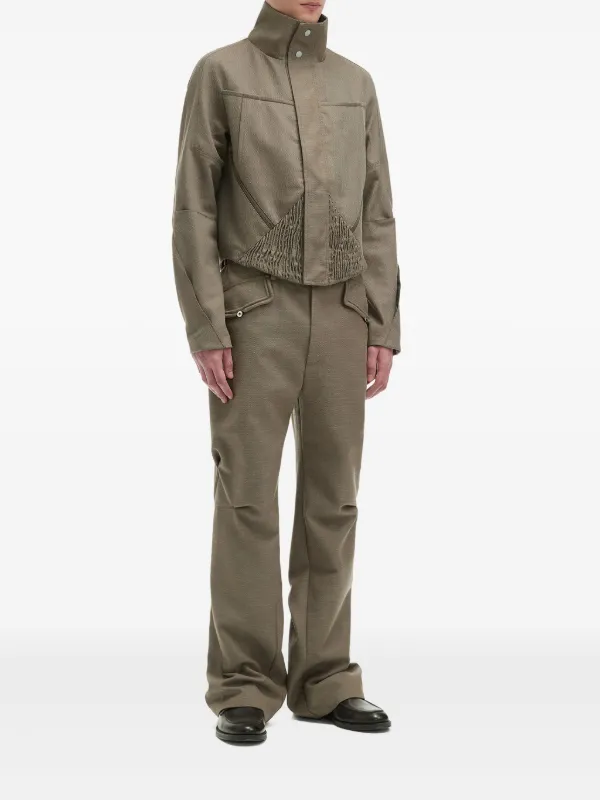 Kiko Kostadinov フレアパンツ | ブラウン | FARFETCH JP