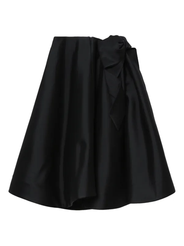 q*e様 SHUSHU/TONG スカート SHUSHU/TONG: Women's Low Waist A-Shape Skirt (Black) | DSML