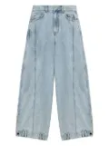 Rokh seam-embellished jeans - Blue