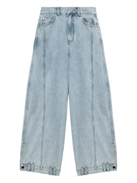Rokh seam-embellished jeans