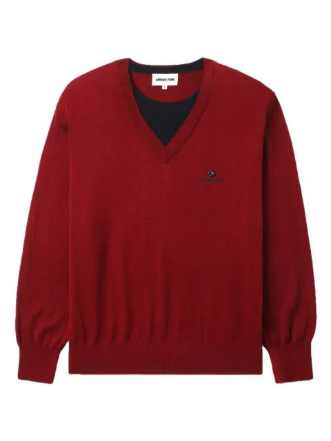 SHUSHU/TONG silk-cashmere jumper