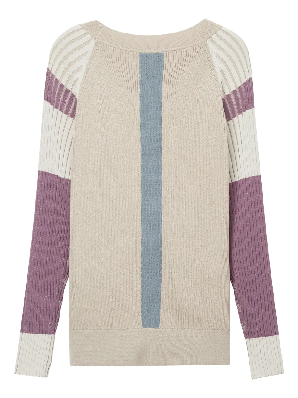 Kiko Kostadinov Striped Cardigan | Neutrals | FARFETCH BH