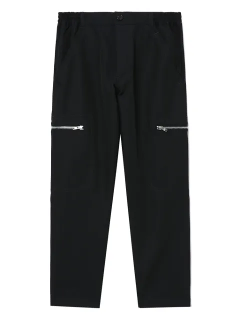 Comme des Garçons Homme Deux pantalones con bolsillos con cierre
