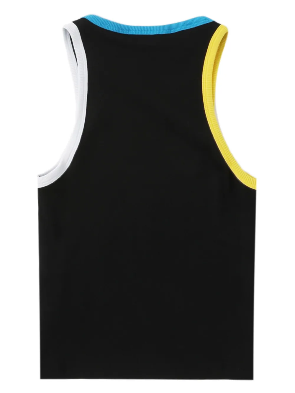 MSGM ブラック タンクトップ MSGM ロゴ タンクトップ | ブラック