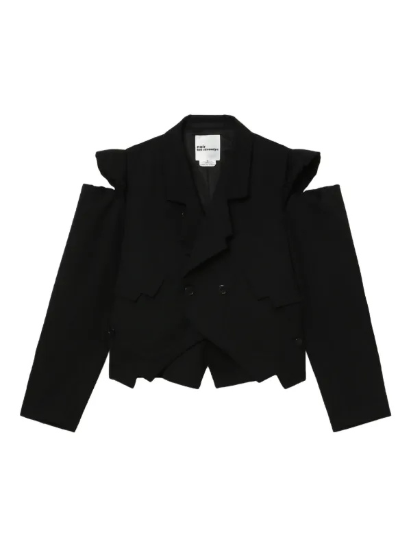 お値下げ不可　美品！noir kei ninomiyaジャケット noir kei ninomiya ノワール ケイ ニノミヤ ベルテッドウール