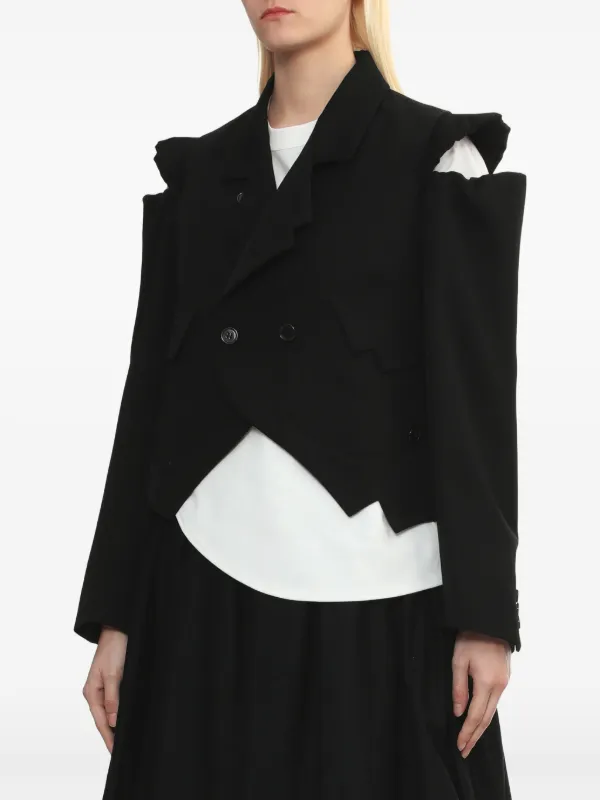 Noir Kei Ninomiya ジップアップ ジャケット/黒/S Noir Kei Ninomiya ジップアップ ジャケット | ブラック