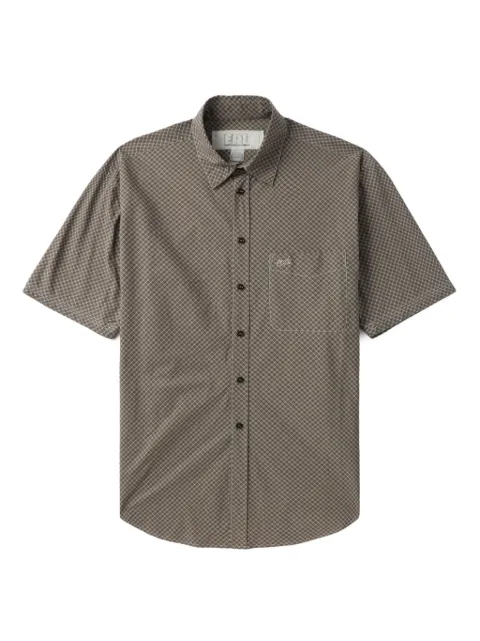 ERL check-pattern short-sleeve shirt