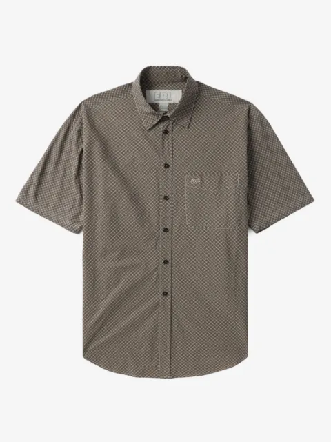 ERL check-pattern short-sleeve shirt