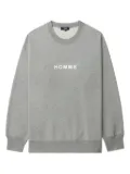Comme des Garçons Homme homme-print sweatshirt - Grey