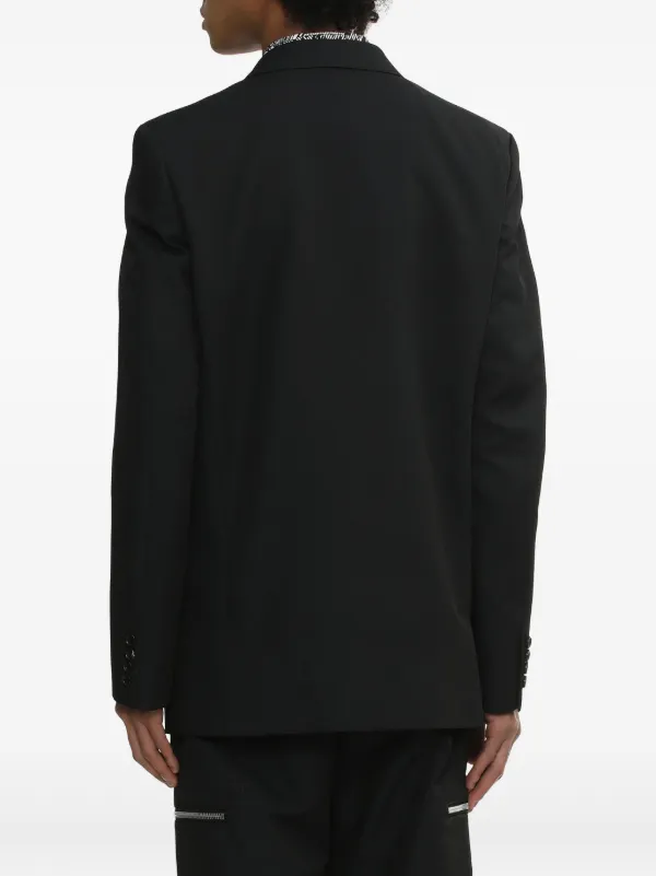 Comme Des Garçons Homme Deux ジップディテール ジャケット | ブルー
