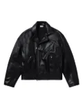 Fear Of God leather jacket - Black