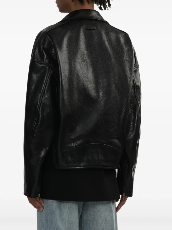 Fear Of God Leather Jacket | Black | FARFETCH