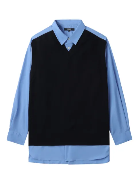 Comme des Garçons Homme layered shirt