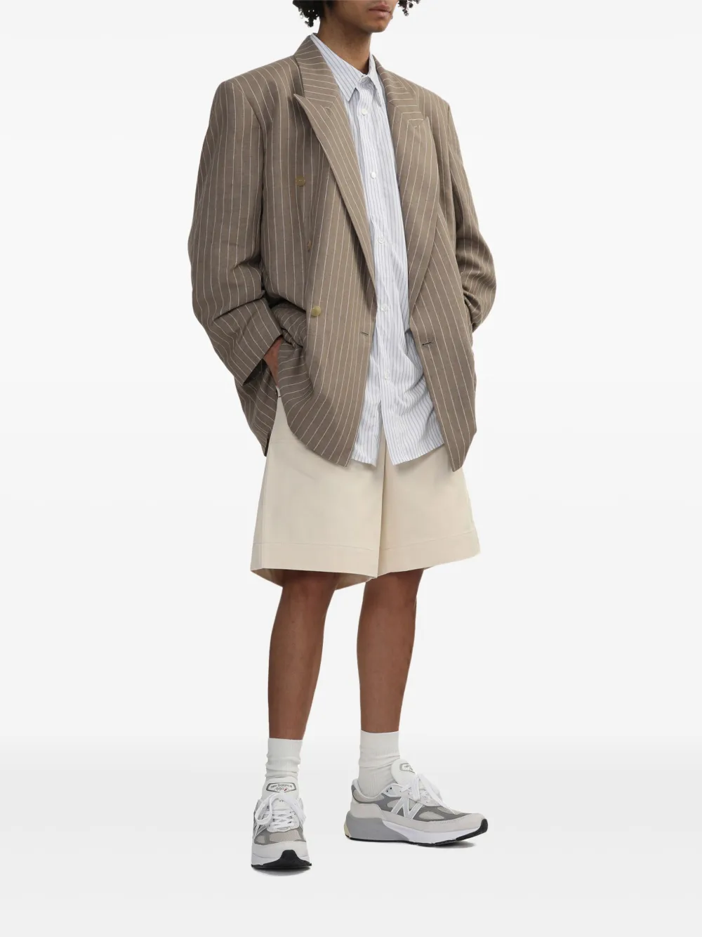 Hed Mayner pinstriped blazer | Blazers | Image 2