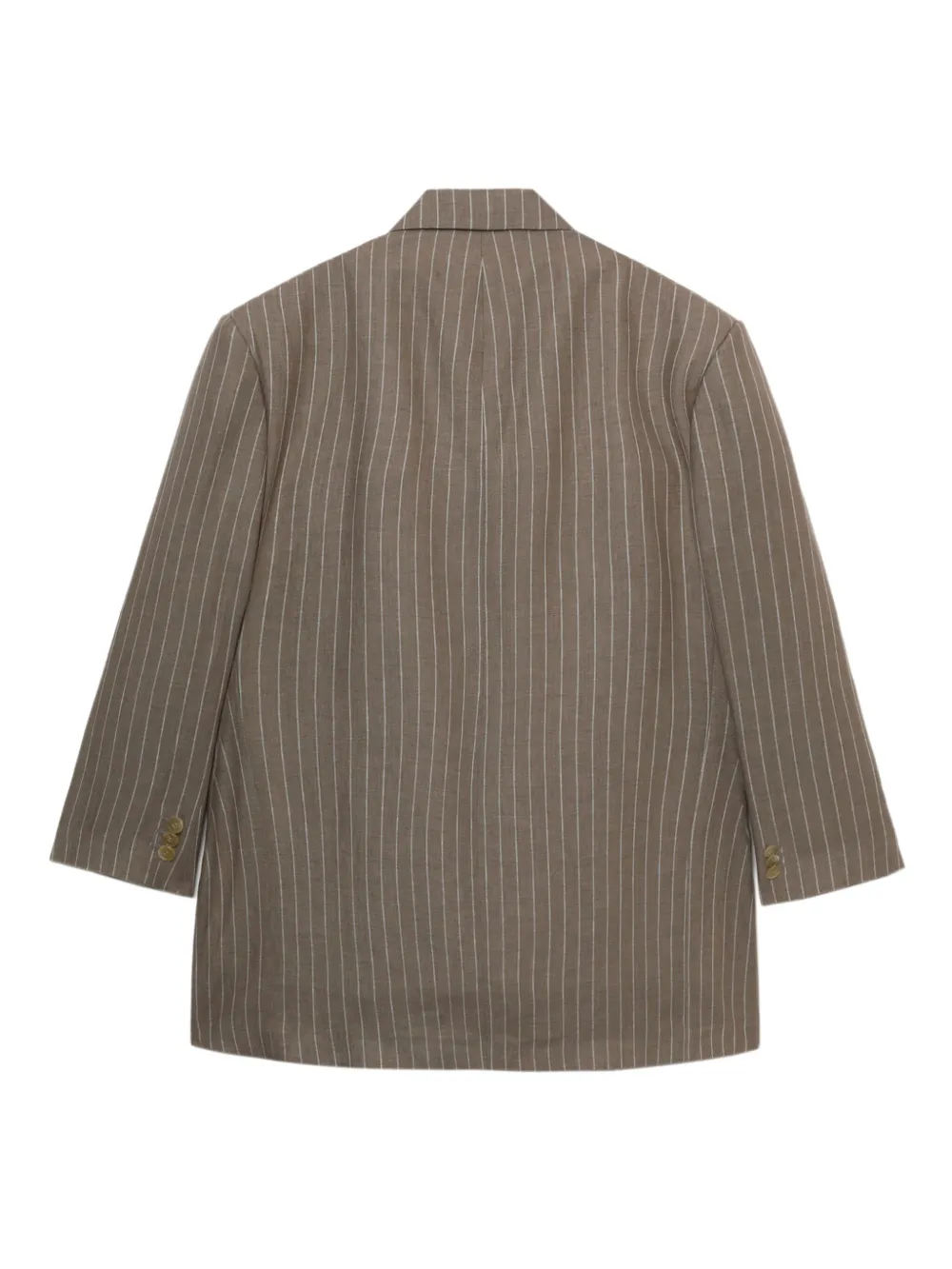 Hed Mayner Blazer met krijtstreep Bruin