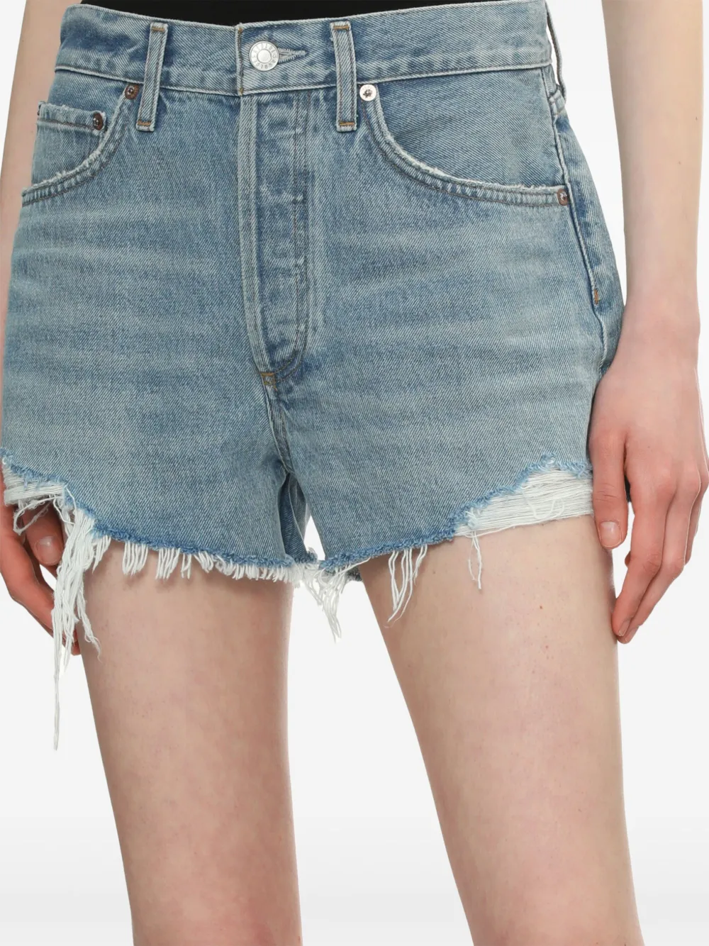 AGOLDE Denim shorts Blauw