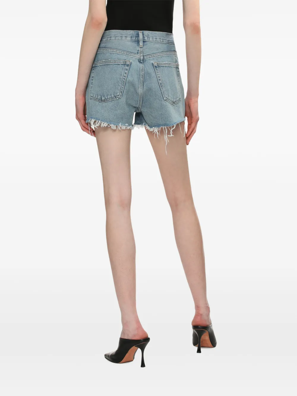 AGOLDE Denim shorts Blauw
