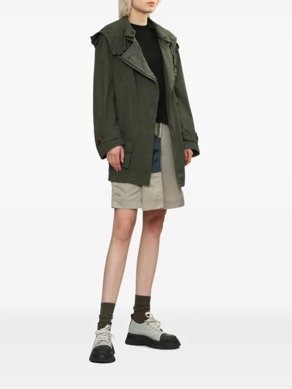 Optstuff Shell Parka (ネイビー×カーキ) Lサイズ Optstuff Shell Parka (ネイビー×カーキ) Lサイズ Optstuff
