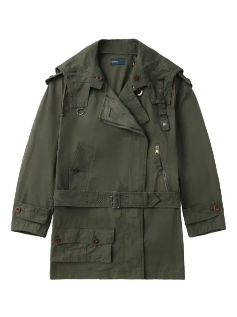 Kolor parka con cinturón