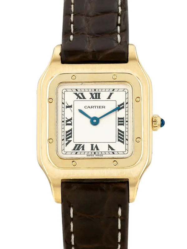 Cartier 1990s プレオウンド サントス デュモン 32mm | ホワイト