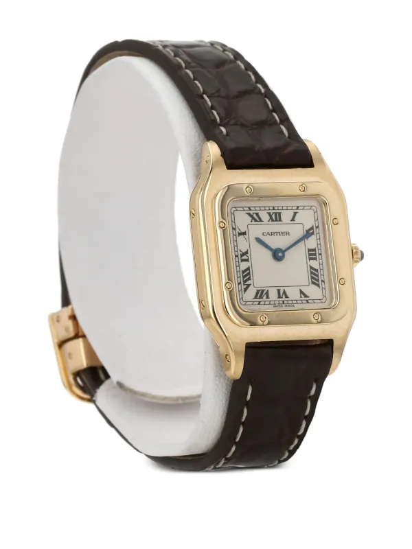 Cartier 1990s プレオウンド サントス デュモン 32mm | ホワイト