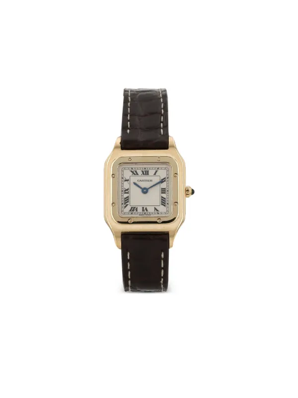 Cartier サントス　デュモン Cartier 1990s プレオウンド サントス デュモン 32mm | ホワイト