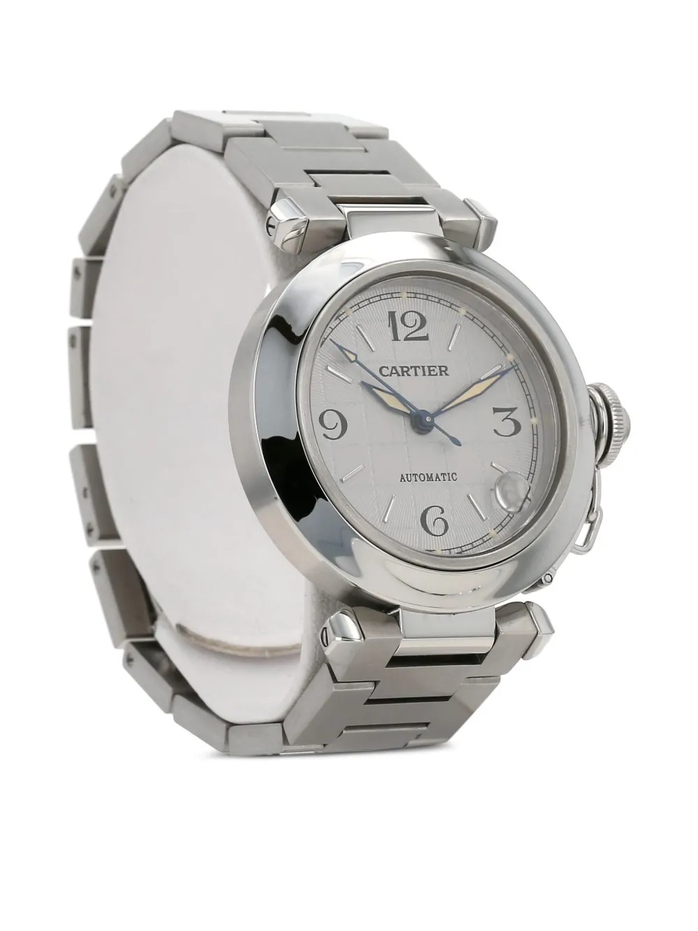 Pre-owned Cartier 2000s Pasha Chrono 36mm In Neutrals