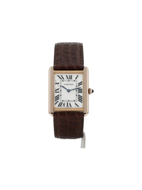Cartier reloj Tank Solo de 27mm 2010 de archivo
