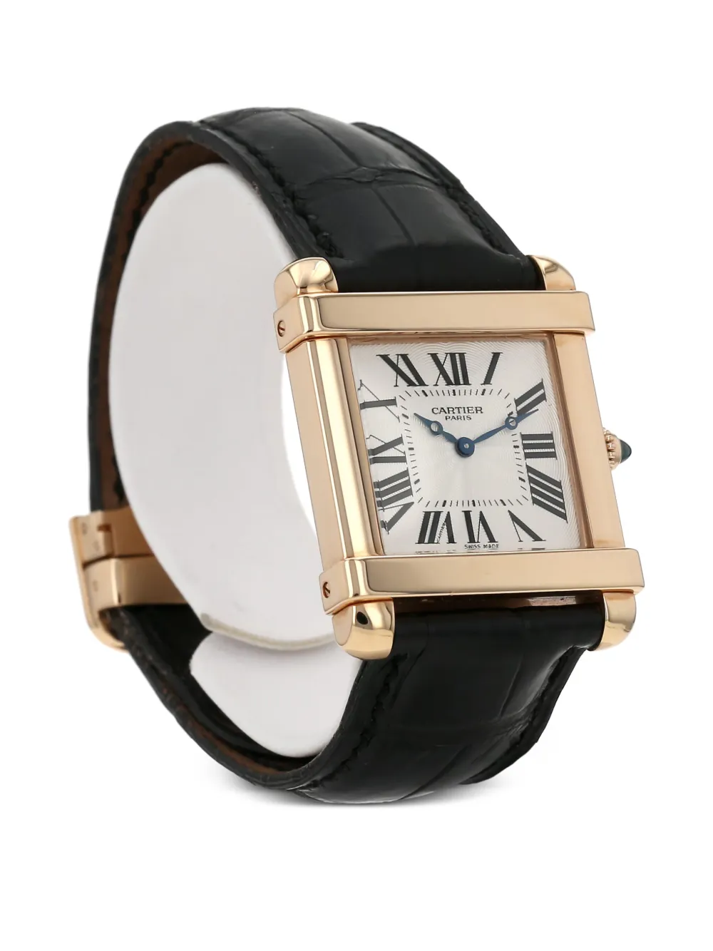 Pre-owned Cartier 2006 Tank Chinoise 29mm In 白色