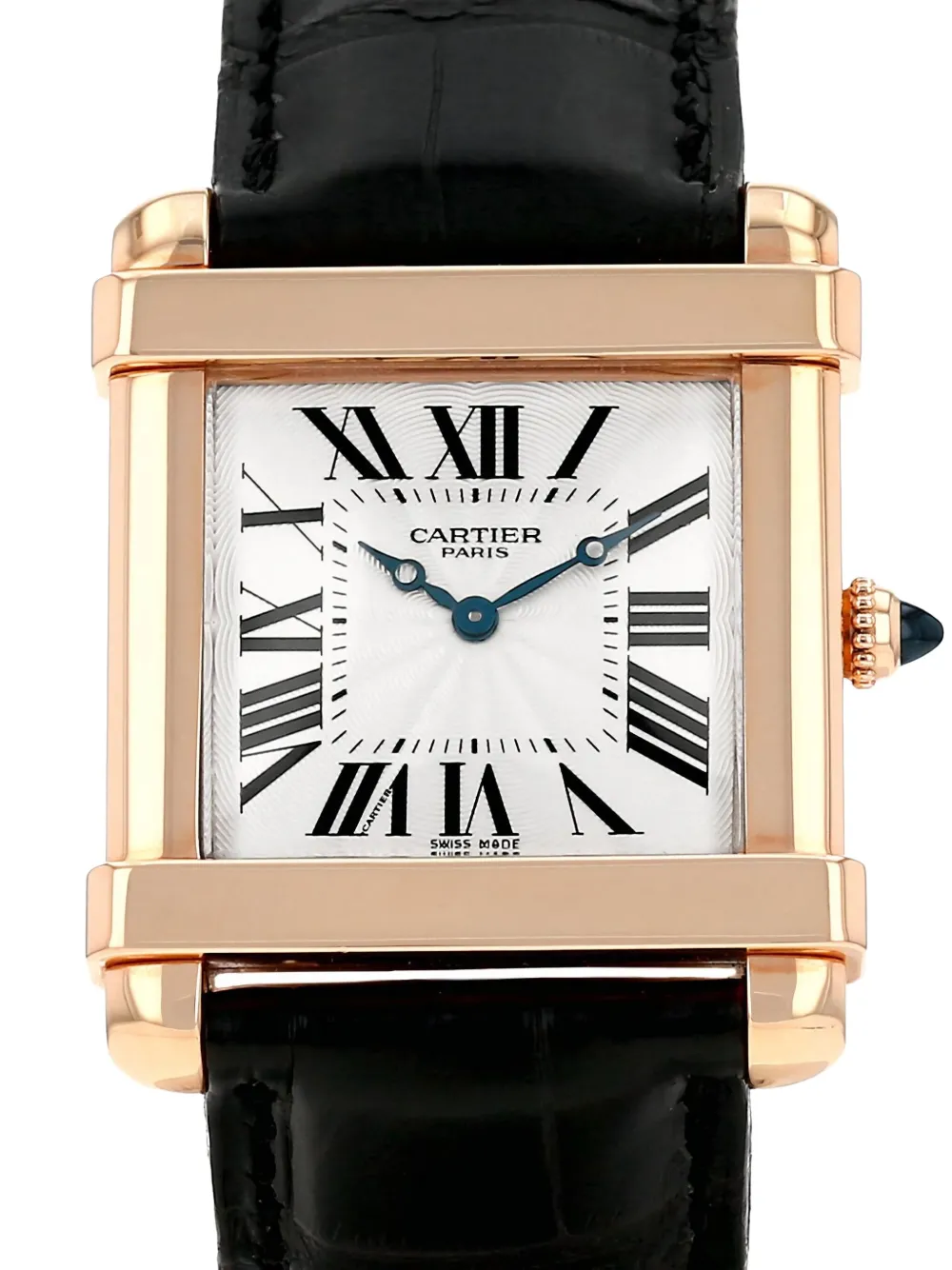 Pre-owned Cartier 2006 Tank Chinoise 29mm In 白色