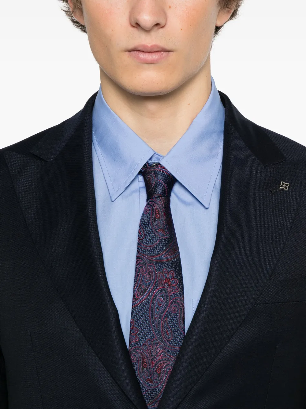 Tagliatore Pak van scheerwol Blauw