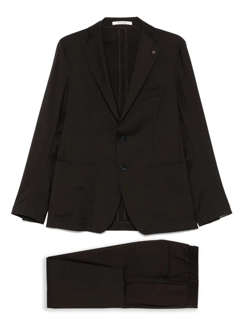 Tagliatore single-breasted suit | Brown | Image 1
