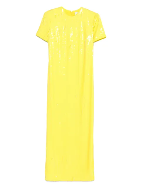 MSGM vestido largo con lentejuelas