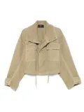 3x1 cropped jacket - Green