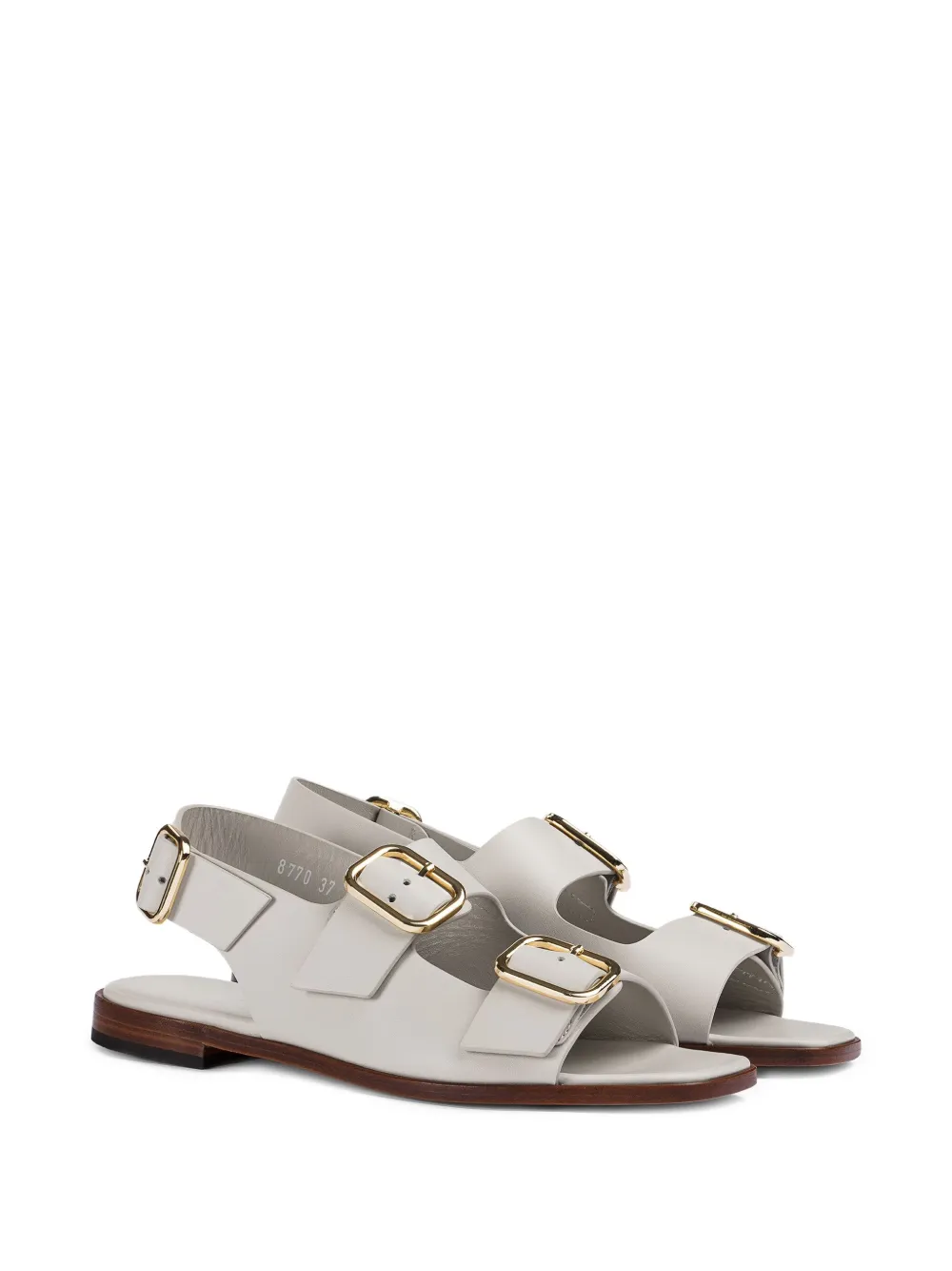 Doucal's Leren sandalen Wit