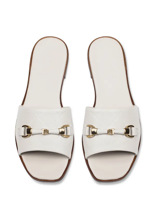 フラットシューズ Doucal's Leather Flat Sandals Doucal's Flat sandals for Women | Online Sale up to 73% off