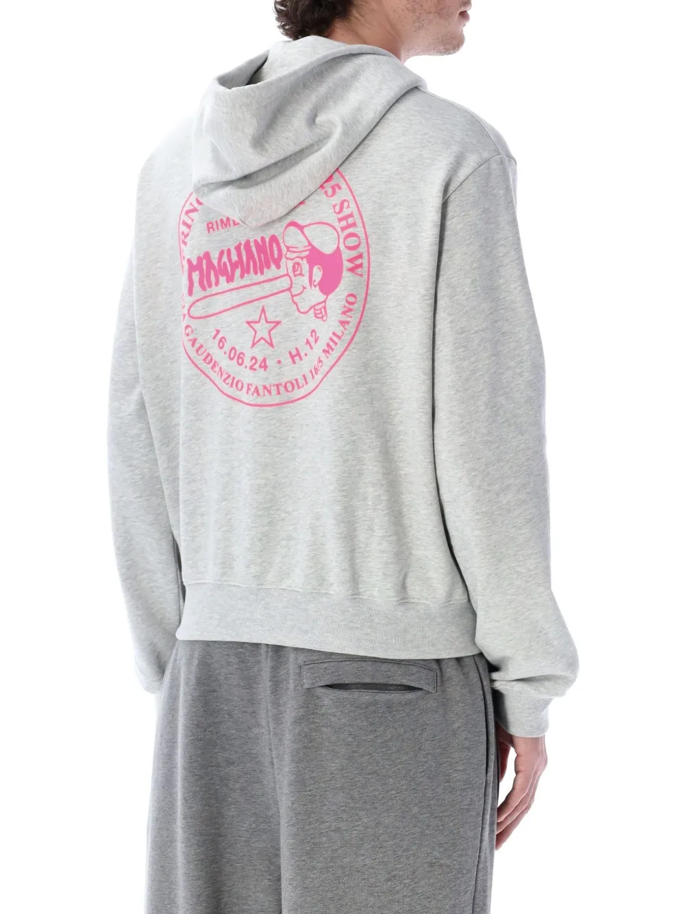 Magliano Hoodie met logo Grijs