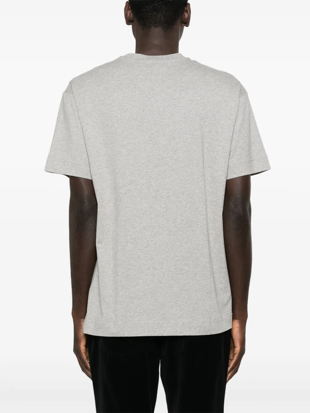 Givenchy Katoenen T-shirt met kristallen 4G-detail Grijs