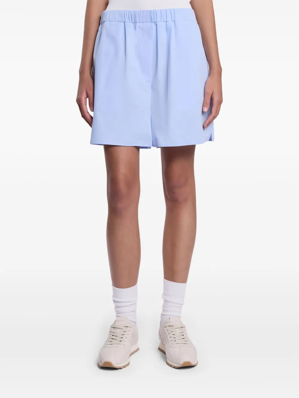 Hogan Katoenen shorts Blauw