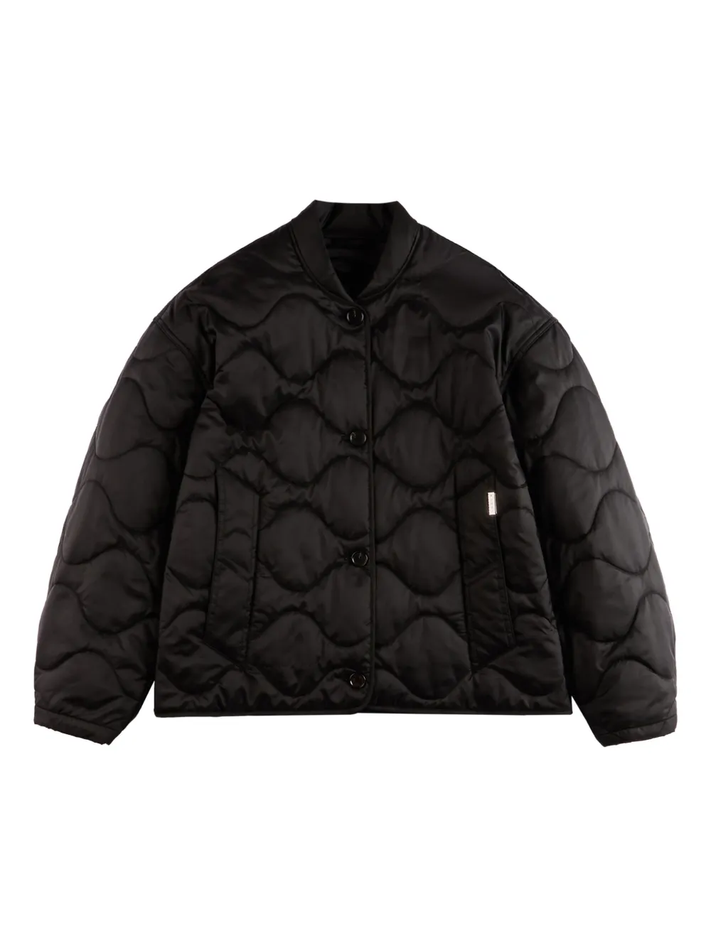 Hogan Gewatteerd cropped jack Zwart