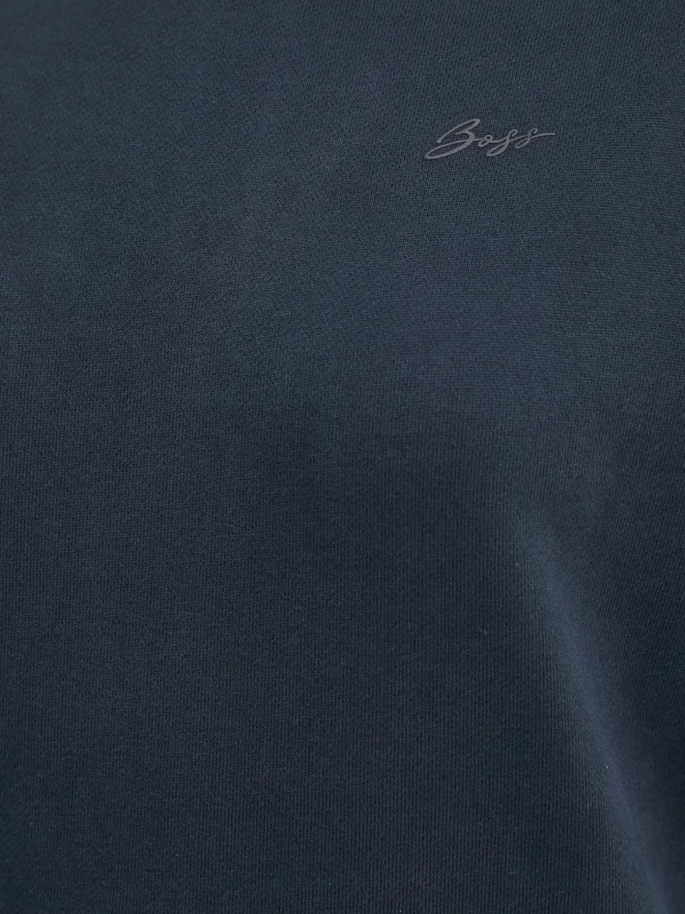 Hugo Boss Cotton Sweatshirt In Gray
