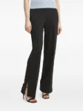 BOSS split-hem pants - Black