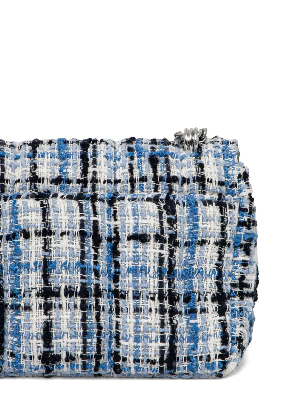 BOSS Tweed crossbodytas Blauw