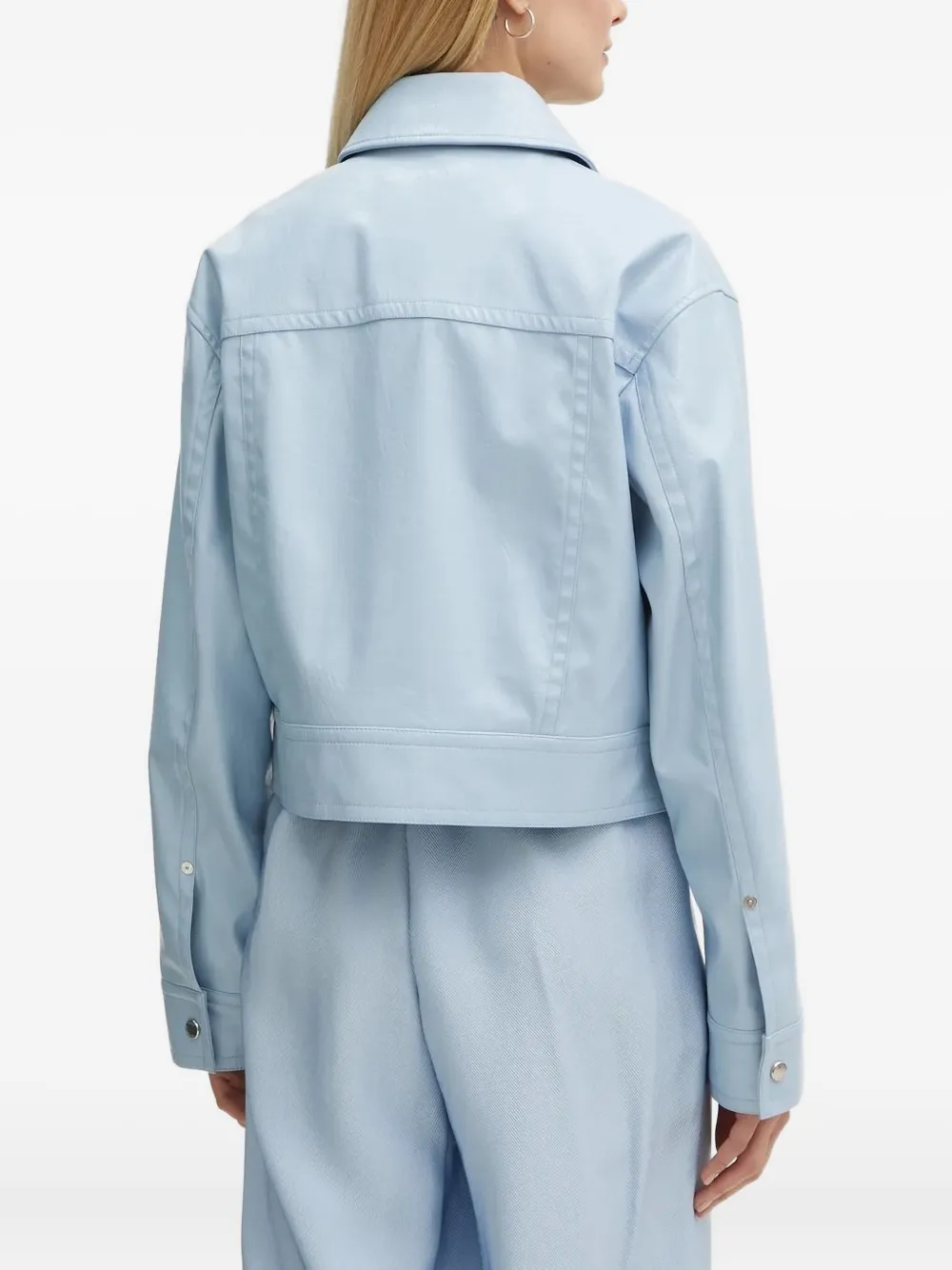 Hugo Boss Jelt Pocket-detail Jacket In Blue